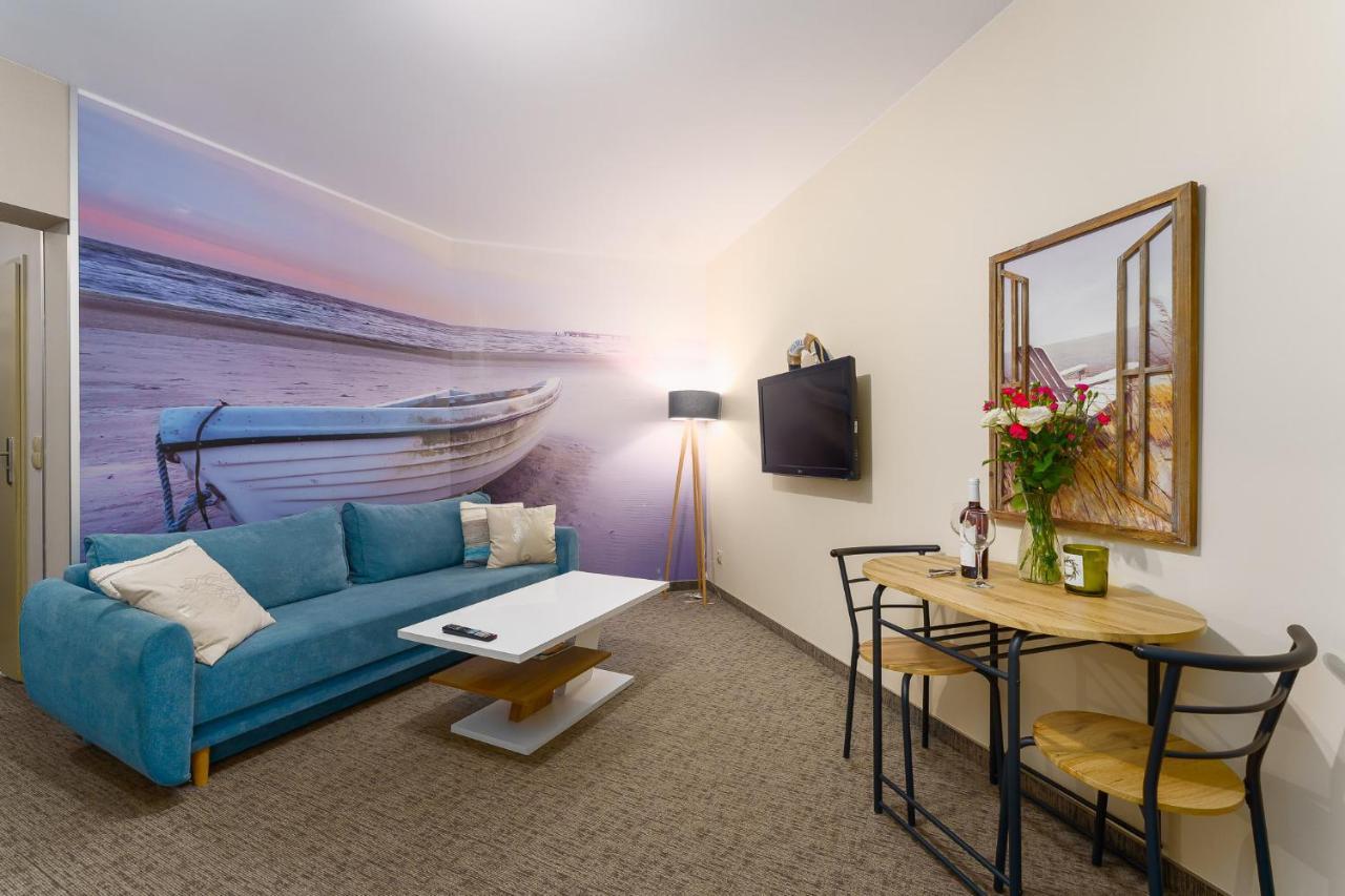 Apartamenty Prywatne W Hotelu Przy Plazy Diva Kołobrzeg Buitenkant foto